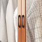 Modern Style Wardrobe Cabinet Solid Wood Clothes Rail Wardrobe Armoire
