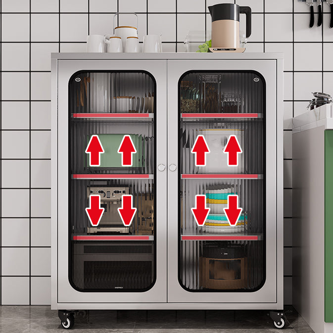 Dining Room Sideboard Kitchen Buffet Server Cabinet with Storage Clearhalo 'buffet_sideboard' 'Buffets & Sideboards' 'furn' 'furn_buffet_sideboard' 'Furniture' 'Kitchen & Dining Furniture' 7102567