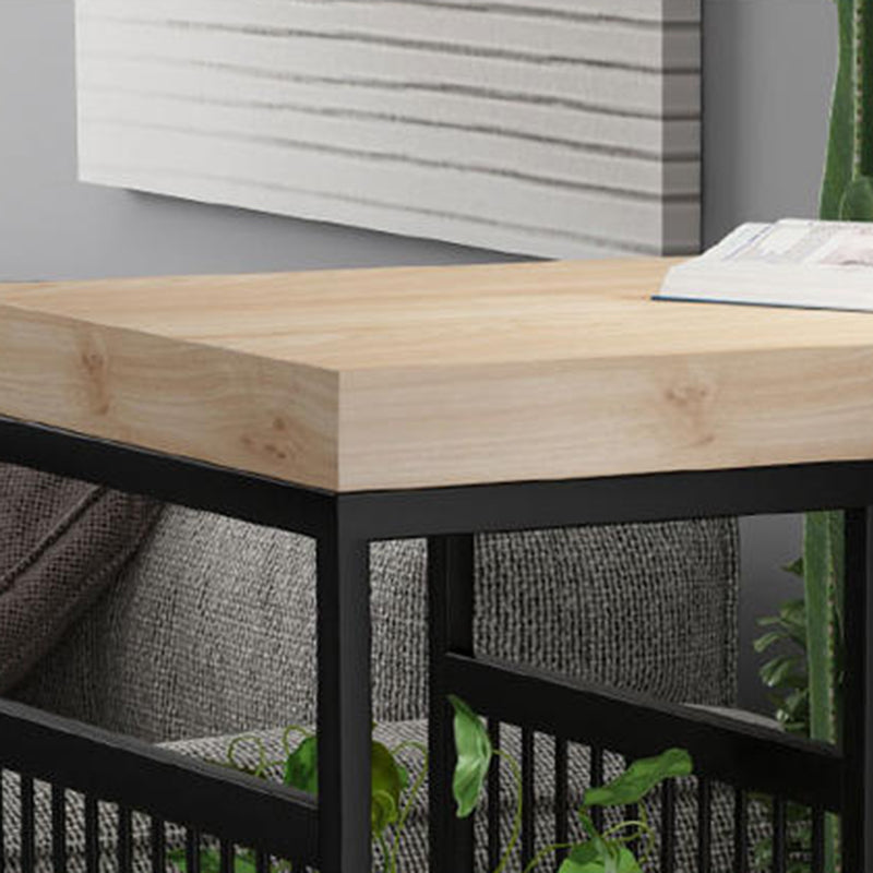 Ensemble de Table de Bar moderne, 1/2/3 pièces, ensemble de bistro rectangulaire en bois massif pour l'intérieur