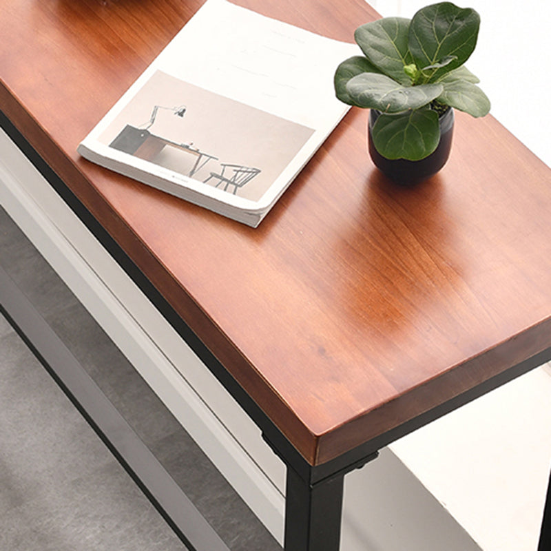 Contemporary Table and Stool Set Solid Wood 1/2/3/5 Pieces Pub Table Set Clearhalo 'Bar Furniture' 'furn' 'furn_home_bar_bar_sets' 'Furniture' 'Home Bars & Bar Sets' 'home_bar_bar_sets' 'Kitchen & Dining Furniture' 7102667