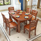Modern Style Dining Table Solid Wood Butterfly Leaf Dining Table for Dining Room Clearhalo 'Dining Tables & Seating' 'Dining Tables' 'dining_table' 'furn' 'furn_dining_table' 'Furniture' 'Kitchen & Dining Furniture' 7102827