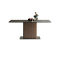 Industrial Kitchen Dinner Table Rectangle Pedestal Dining Table Clearhalo 'Dining Tables & Seating' 'Dining Tables' 'dining_table' 'furn' 'furn_dining_table' 'Furniture' 'Kitchen & Dining Furniture' 7102836