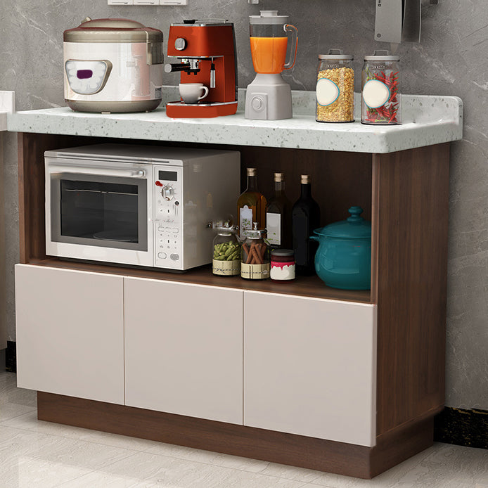 Contemporary Dining Server Kitchen Buffet Server Cabinet with Storage Clearhalo 'buffet_sideboard' 'Buffets & Sideboards' 'furn' 'furn_buffet_sideboard' 'Furniture' 'Kitchen & Dining Furniture' 7102866