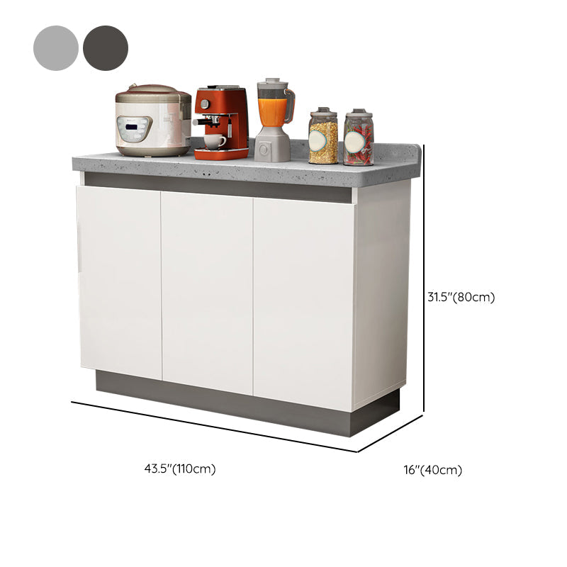 Contemporary Dining Server Kitchen Buffet Server Cabinet with Storage Clearhalo 'buffet_sideboard' 'Buffets & Sideboards' 'furn' 'furn_buffet_sideboard' 'Furniture' 'Kitchen & Dining Furniture' 7102875