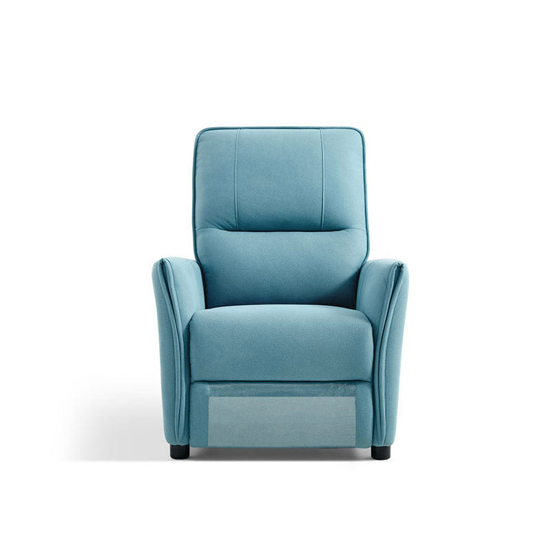 Maderna poltrona poltrona in fux in leatine di colore standard a colori solidi