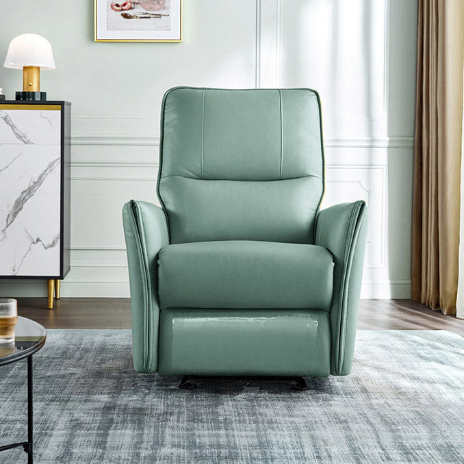 Maderna poltrona poltrona in fux in leatine di colore standard a colori solidi