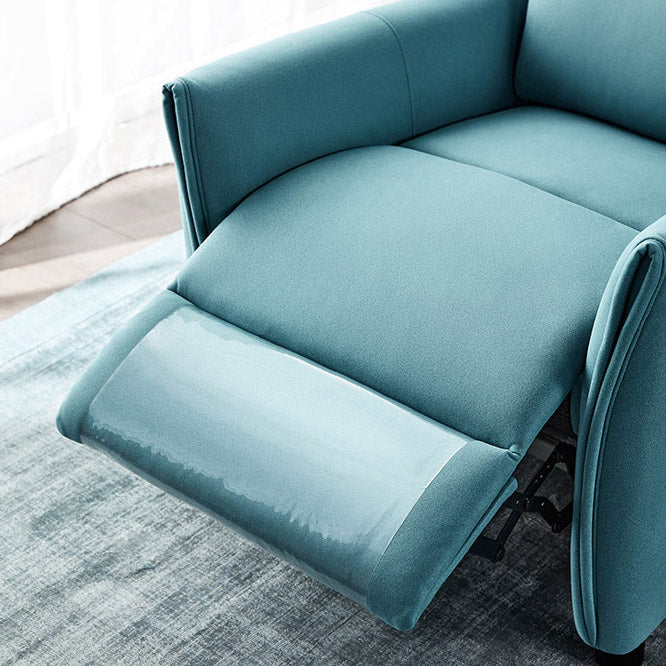 Maderna poltrona poltrona in fux in leatine di colore standard a colori solidi