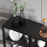 Mobile moderno in metallo porte in metallo armadio per soggiorno per soggiorno