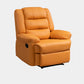 Faux Leather E Standard Recliner Solid Color Metal Fram Recliner Chair Clearhalo 'Chairs & Seating' 'furn' 'furn_recliners' 'Furniture' 'Living Room Furniture' 'Recliners' 7105590