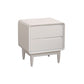 Modern Pine Bed Nightstand Drawers Included Night Table for Bedroom White 1 Piece Clearhalo 'Bedroom Furniture' 'furn' 'furn_night_stand' 'Furniture' 'night_stand' 'Nightstands' 7108175