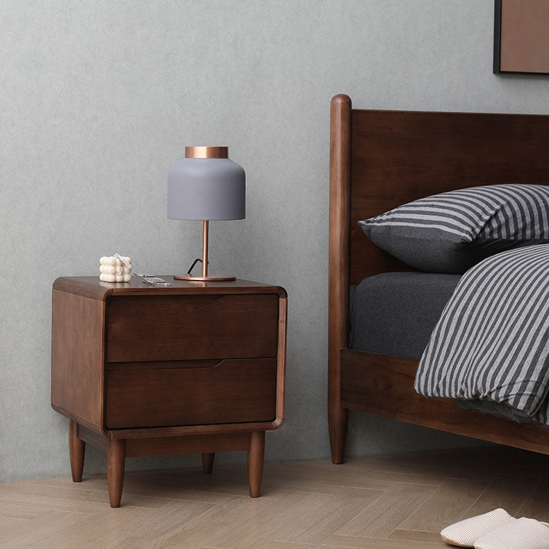 Modern Pine Bed Nightstand Drawers Included Night Table for Bedroom Clearhalo 'Bedroom Furniture' 'furn' 'furn_night_stand' 'Furniture' 'night_stand' 'Nightstands' 7108177