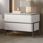 Contemporary Bedside Cabinet Stone Bed Nightstand for Bedroom Off-White 1 Piece Clearhalo 'Bedroom Furniture' 'furn' 'furn_night_stand' 'Furniture' 'night_stand' 'Nightstands' 7108265