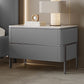 Contemporary Bedside Cabinet Stone Bed Nightstand for Bedroom Light Gray 1 Piece Clearhalo 'Bedroom Furniture' 'furn' 'furn_night_stand' 'Furniture' 'night_stand' 'Nightstands' 7108269