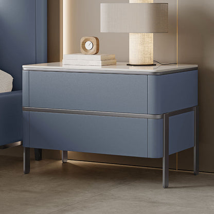 Contemporary Bedside Cabinet Stone Bed Nightstand for Bedroom Light Blue 1 Piece Clearhalo 'Bedroom Furniture' 'furn' 'furn_night_stand' 'Furniture' 'night_stand' 'Nightstands' 7108277