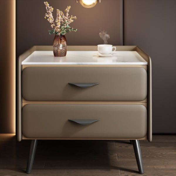 Steen accenttafel nachtkastje glamour bedacht kast voor slaapkamer