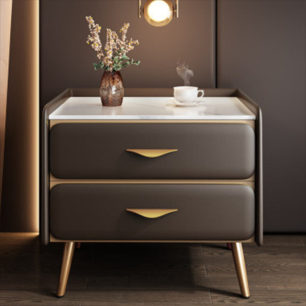 Steen accenttafel nachtkastje glamour bedacht kast voor slaapkamer