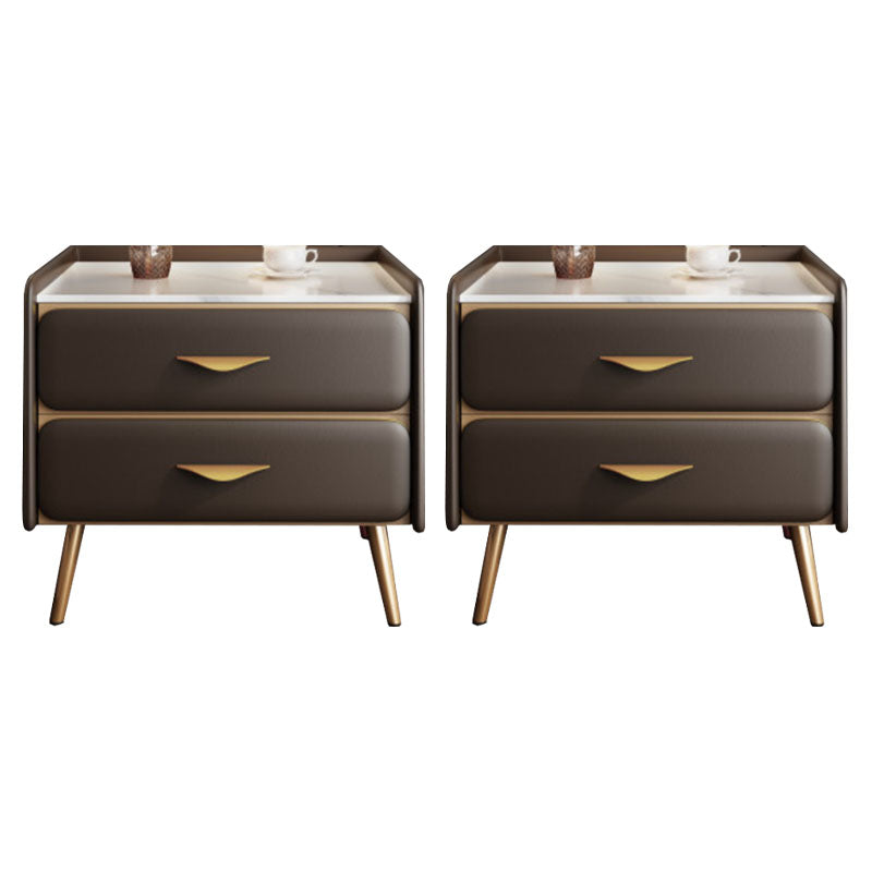 Steen accenttafel nachtkastje glamour bedacht kast voor slaapkamer