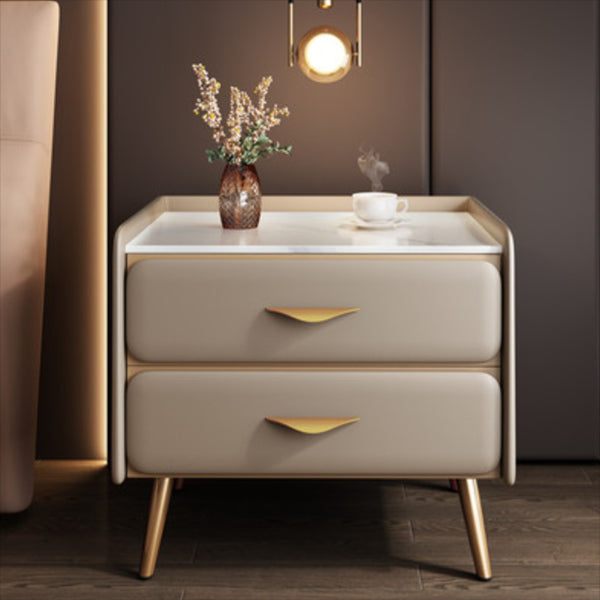 Steen accenttafel nachtkastje glamour bedacht kast voor slaapkamer