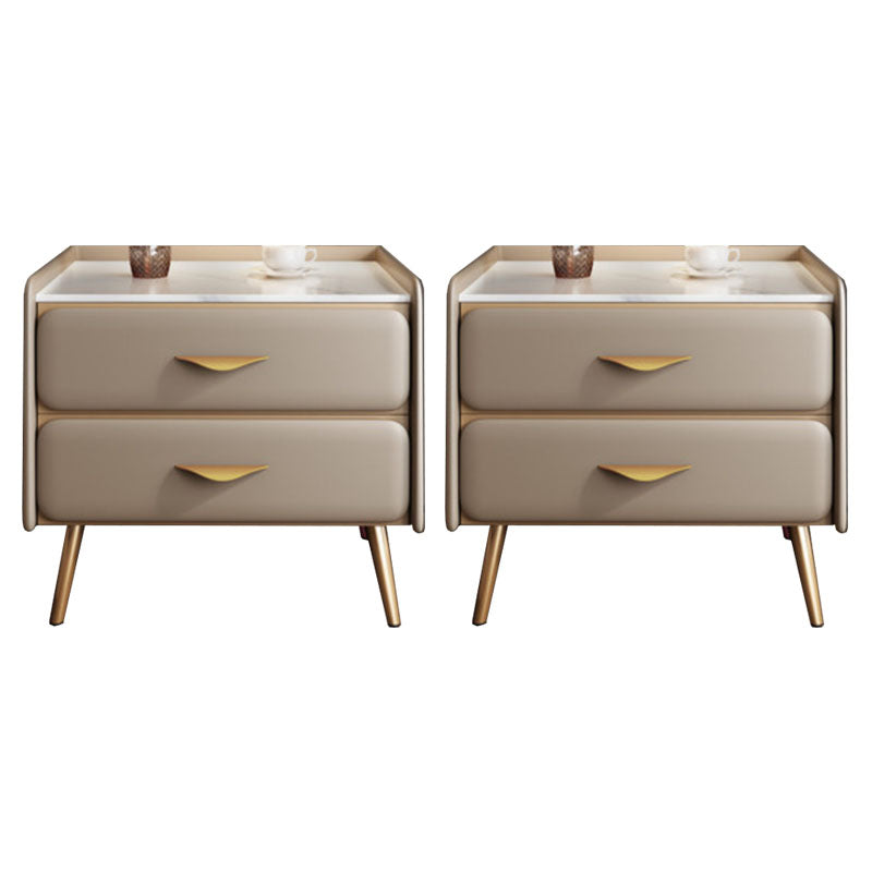 Steen accenttafel nachtkastje glamour bedacht kast voor slaapkamer