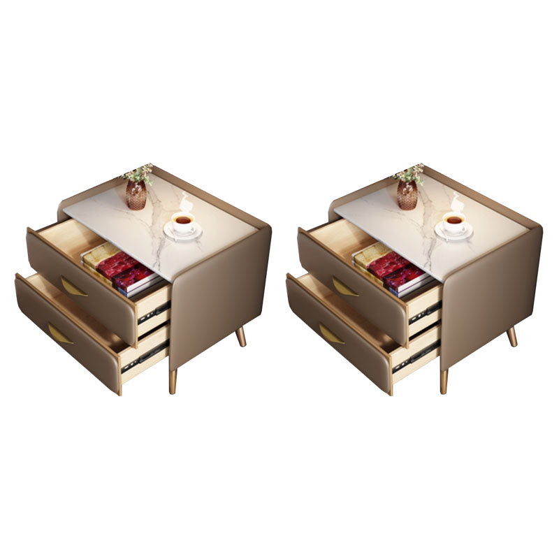 Steen accenttafel nachtkastje glamour bedacht kast voor slaapkamer