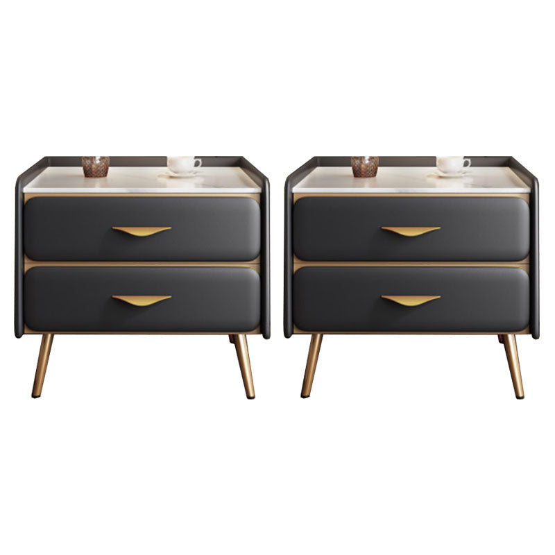 Steen accenttafel nachtkastje glamour bedacht kast voor slaapkamer