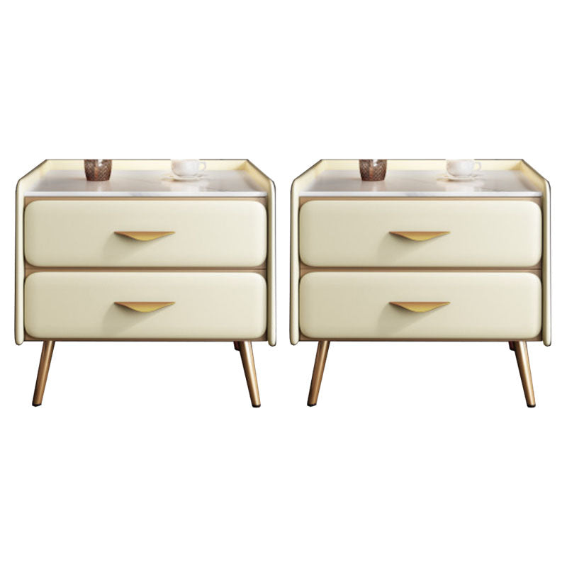 Steen accenttafel nachtkastje glamour bedacht kast voor slaapkamer