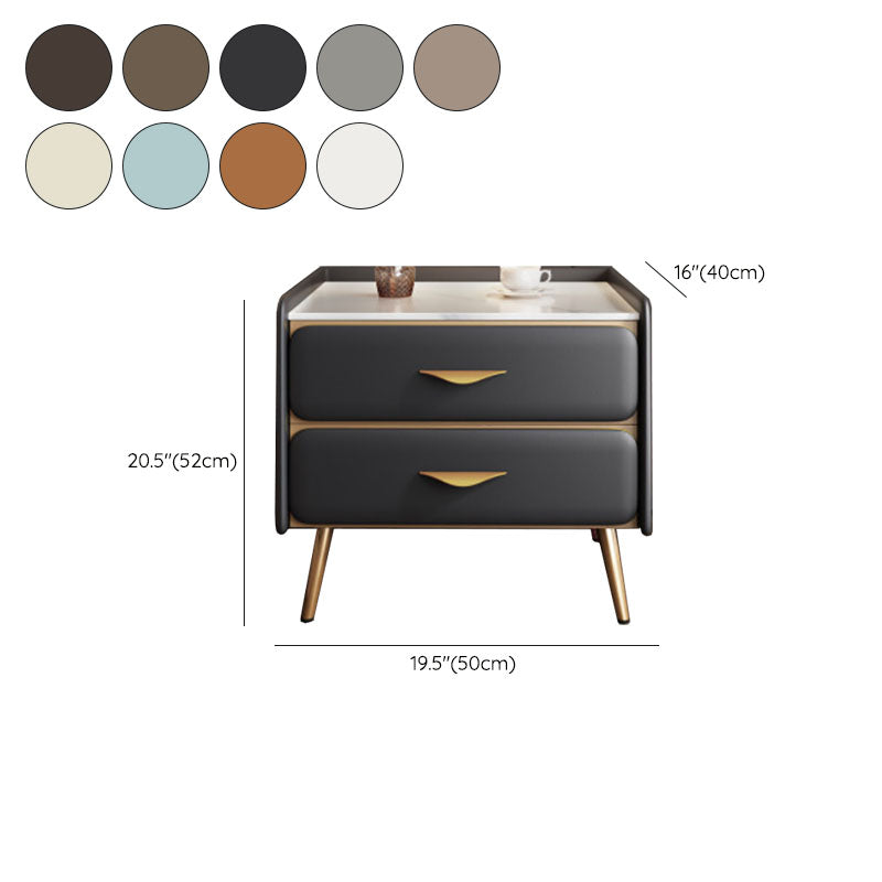 Steen accenttafel nachtkastje glamour bedacht kast voor slaapkamer