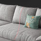Modern Faux Leather and Linen Chaise Lounge Solid Color Chaise Lounge Clearhalo 'Chairs & Seating' 'Chaise Lounge' 'chaise_lounge' 'furn' 'furn_chaise_lounge' 'Furniture' 'Living Room Furniture' 7108411