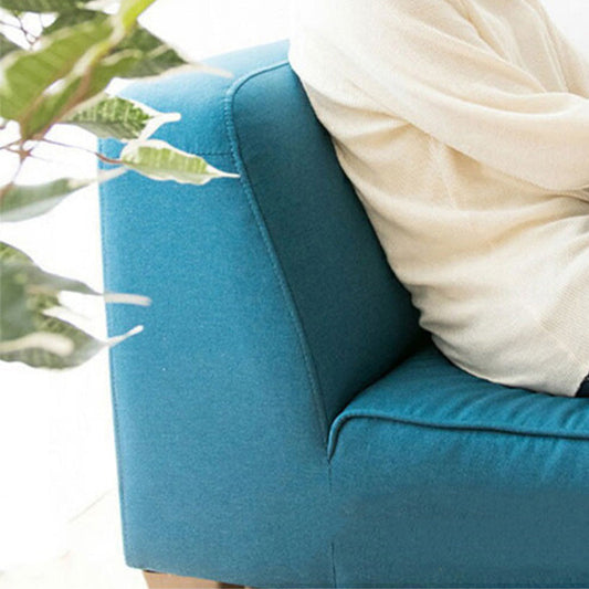 Modern Cotton Blend Sleeper Chair Bed Square Arms Lounge Chair Clearhalo 'Chairs & Seating' 'Chaise Lounge' 'chaise_lounge' 'furn' 'furn_chaise_lounge' 'Furniture' 'Living Room Furniture' 7108456