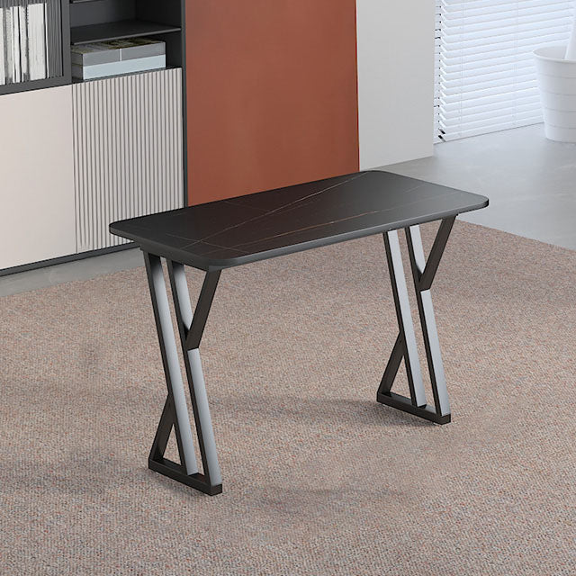 Industrial Style Task Desk Rectangular Shaped Office Desk in Grey/White/Black Clearhalo 'furn' 'furn_office_desk' 'Furniture' 'Office Desks' 'Office Furniture' 'office_desk' 7114601