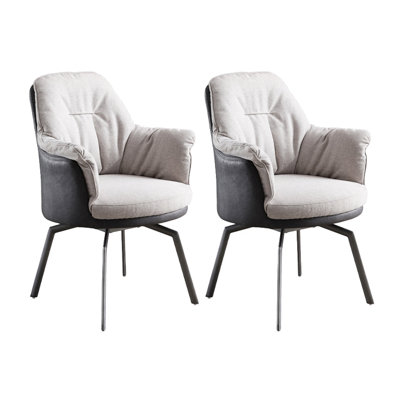 Sedia da ufficio in stile moderno casa sedia a braccioless con 4 gambe