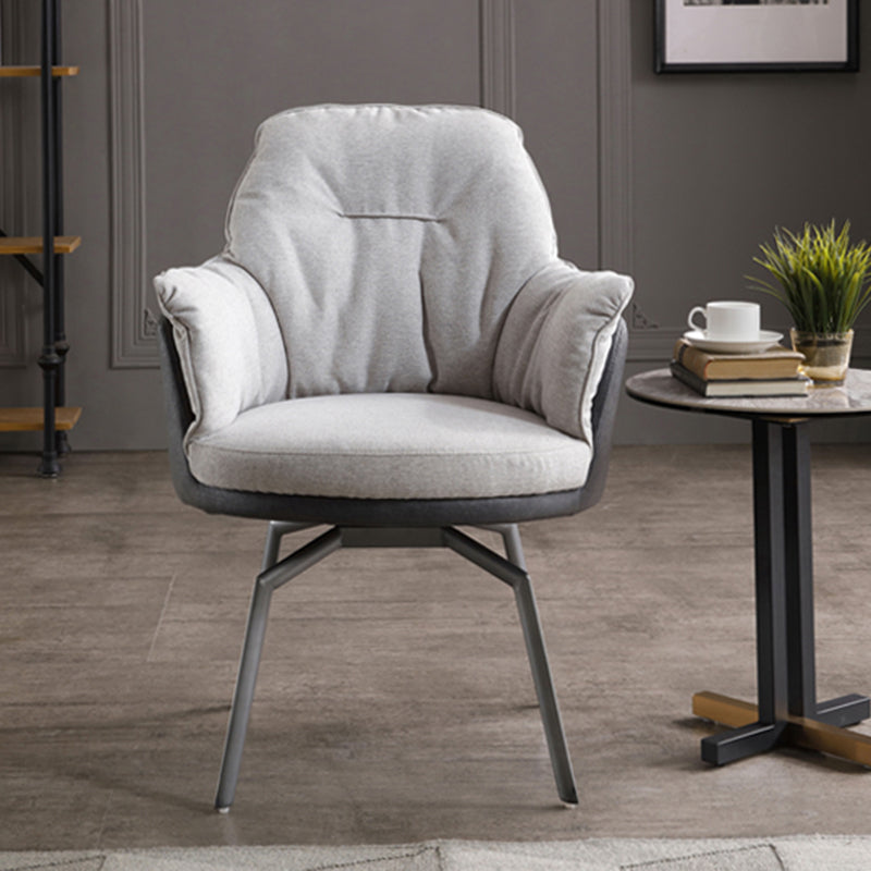 Sedia da ufficio in stile moderno casa sedia a braccioless con 4 gambe