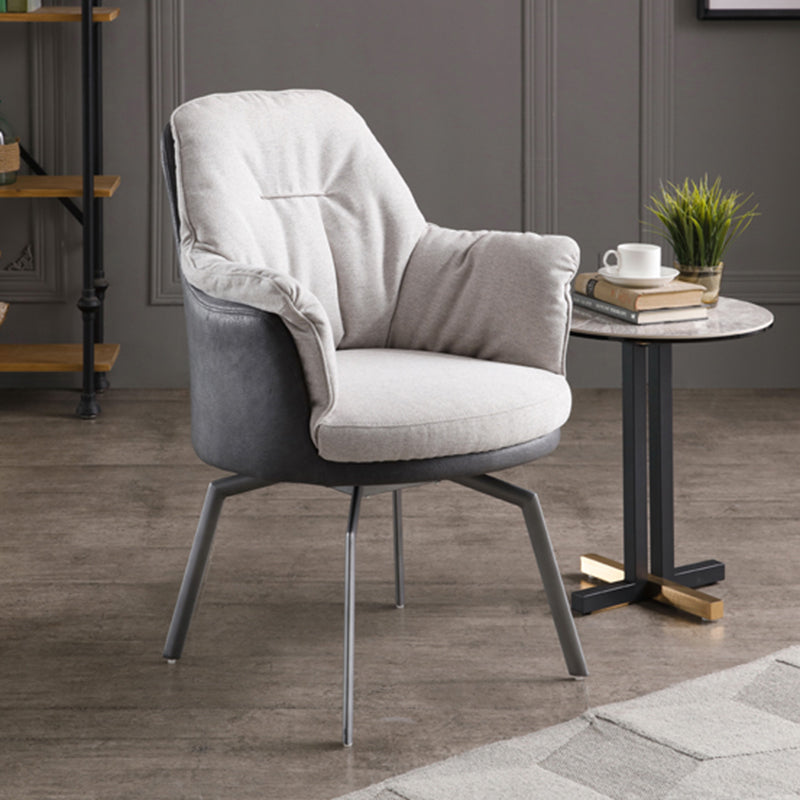 Sedia da ufficio in stile moderno casa sedia a braccioless con 4 gambe
