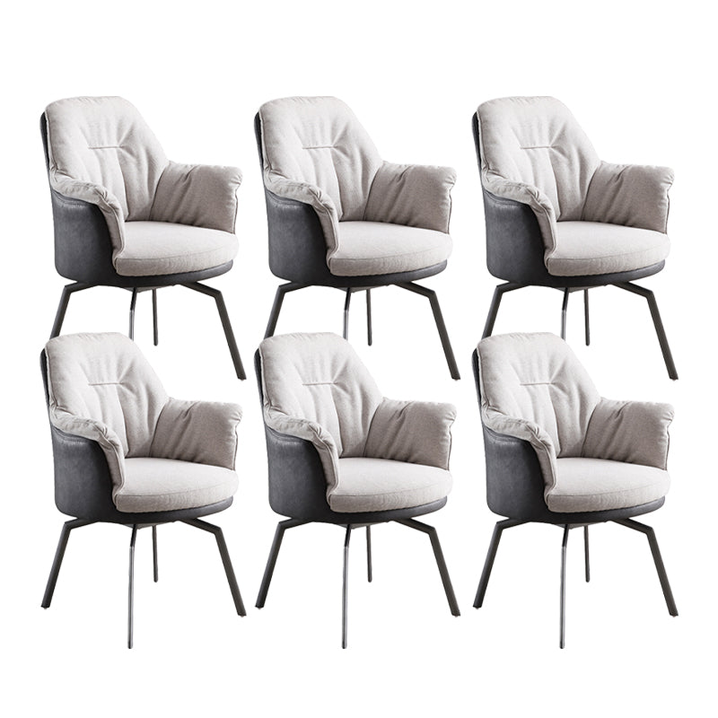 Sedia da ufficio in stile moderno casa sedia a braccioless con 4 gambe