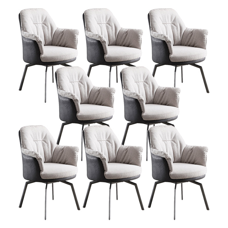 Sedia da ufficio in stile moderno casa sedia a braccioless con 4 gambe