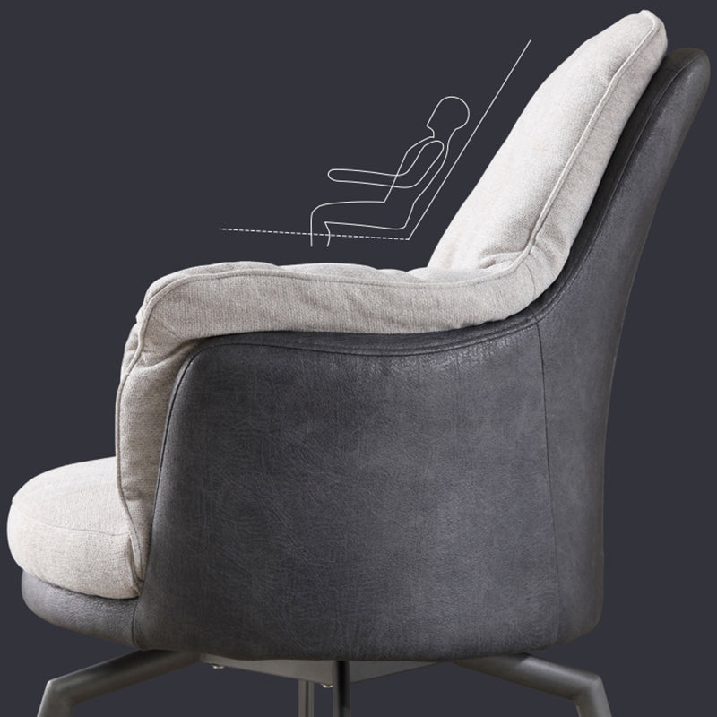 Sedia da ufficio in stile moderno casa sedia a braccioless con 4 gambe