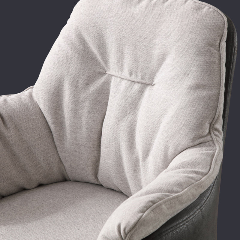 Sedia da ufficio in stile moderno casa sedia a braccioless con 4 gambe