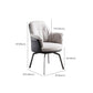 Sedia da ufficio in stile moderno casa sedia a braccioless con 4 gambe