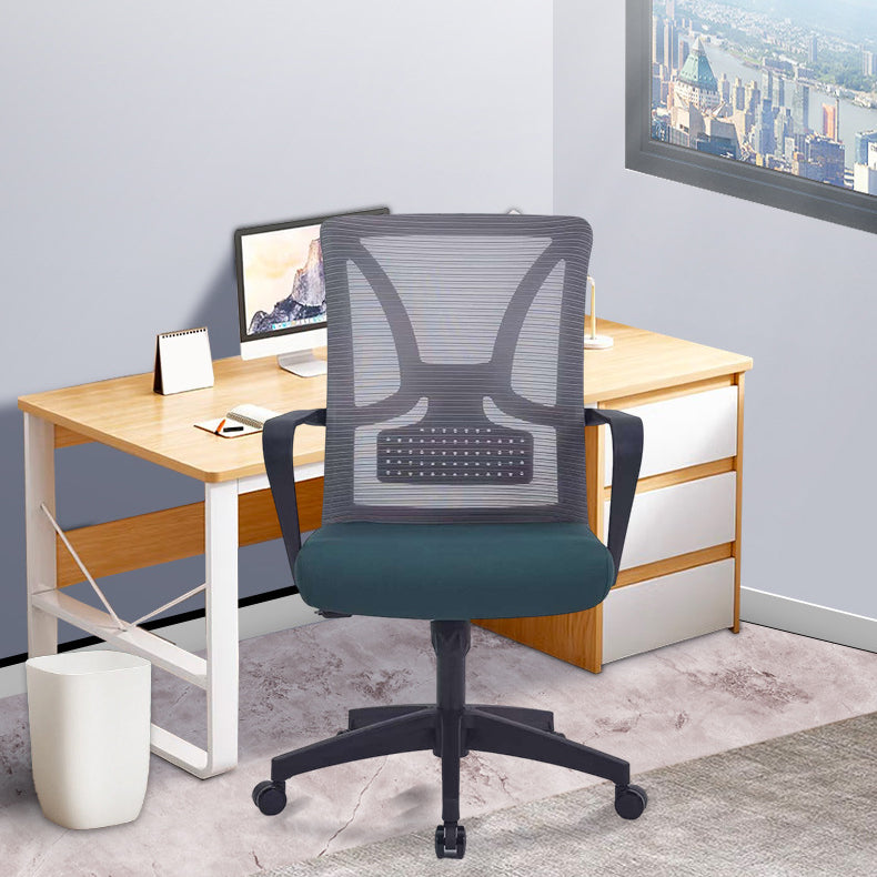 Moderner fester Waffenbüros Stuhl Neigungsmechanismus ohne belastende ergonomische Stuhl