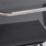 Mesh Mid Back Desk Chair Arms Included Modern Black Office Chair