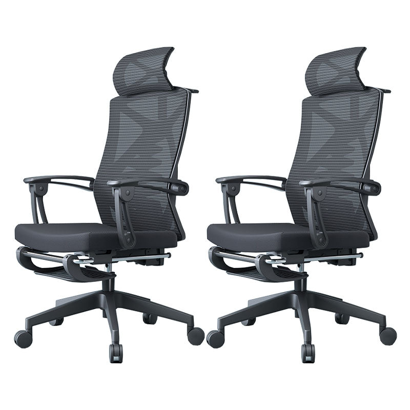モダンな調整可能なアームズデスクチェアの高さ調整可能なタスクチェアオフィスの椅子