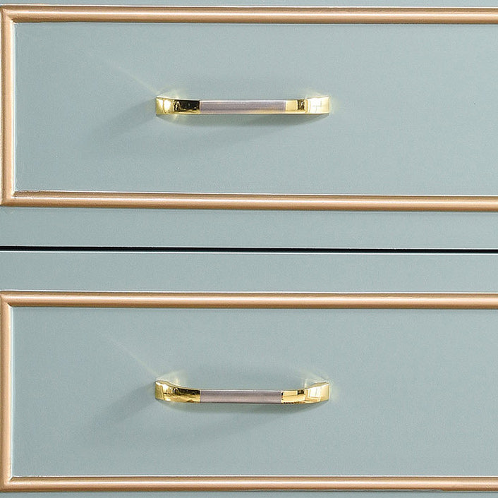 5 Drawers Accent Chest Modernism 47.2" Tall Solid Wood Cabinet Clearhalo 'Cabinets & Chests' 'cabinets_chests' 'furn' 'furn_cabinets_chests' 'Furniture' 'Living Room Furniture' 7117498