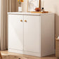 Standard Storage Cabinet Modern Wood Rectangle Side Cabinet with Drawers