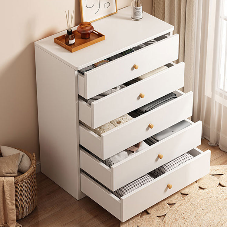 Standard Storage Cabinet Modern Wood Rectangle Side Cabinet with Drawers