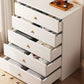 Standard Storage Cabinet Modern Wood Rectangle Side Cabinet with Drawers