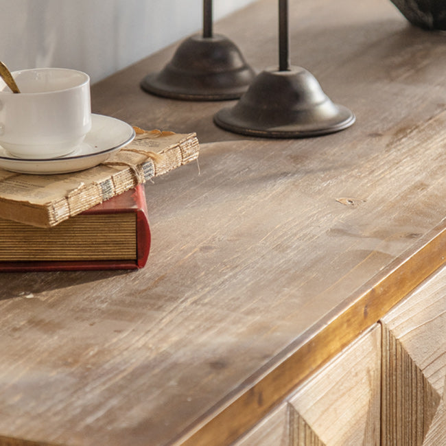 Distressed Wood Accent Chest Industrial Style Solid Wood Cabinet with Drawers Clearhalo 'Cabinets & Chests' 'cabinets_chests' 'furn' 'furn_cabinets_chests' 'Furniture' 'Living Room Furniture' 7117692