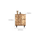 Distressed Wood Accent Chest Industrial Style Solid Wood Cabinet with Drawers Clearhalo 'Cabinets & Chests' 'cabinets_chests' 'furn' 'furn_cabinets_chests' 'Furniture' 'Living Room Furniture' 7117698