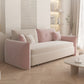 Contemporary Foldable Futon Sleeper Pink Futon Sleeper Sofa Bed