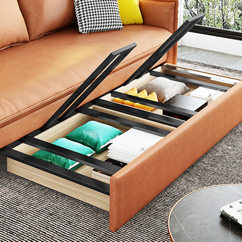 31 "divano dormiente scandinavo da 31" divano dormiente arancione arancione arancione