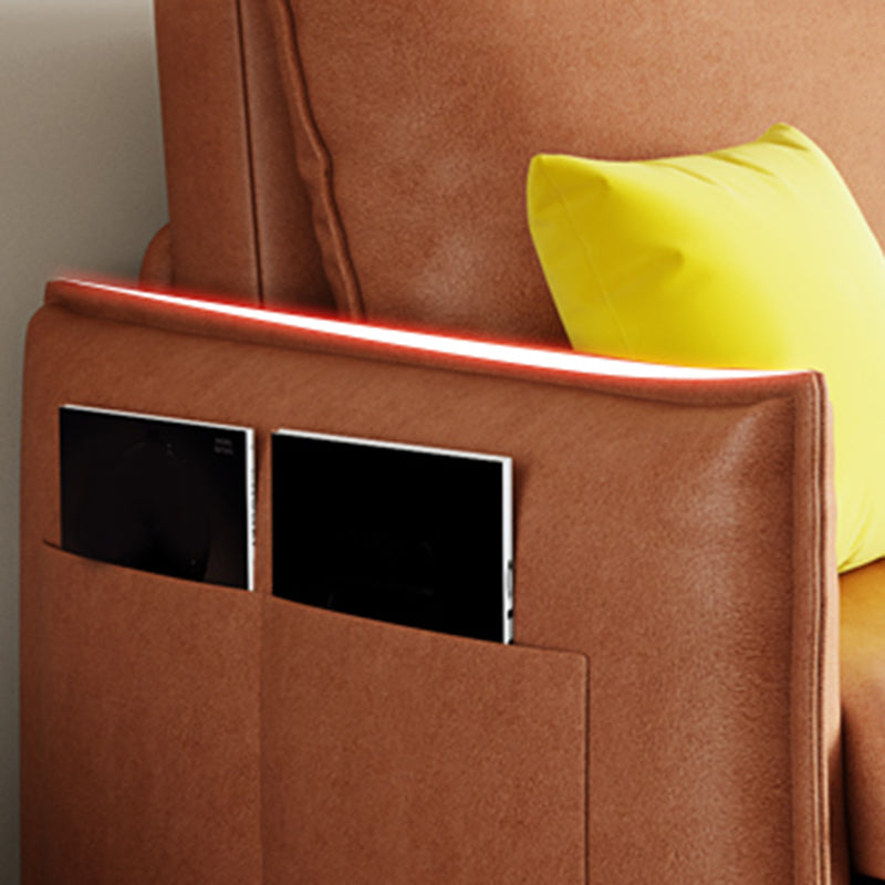 31 "divano dormiente scandinavo da 31" divano dormiente arancione arancione arancione